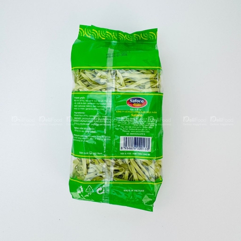 Mì rau xanh (cải bó xôi) Safoco - Túi 250g