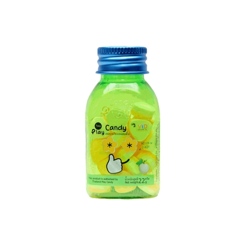 Kẹo Ngậm Play Candy Dưa Gang - Lọ 22g