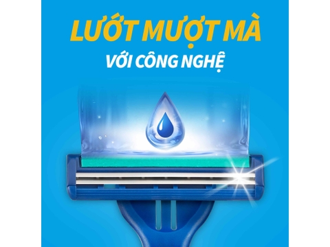 Dao cạo Gillette Flexi Blue II - Gói 7 cái