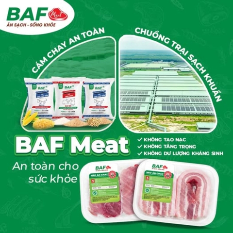 Sườn heo BAF Meat - khay 400g