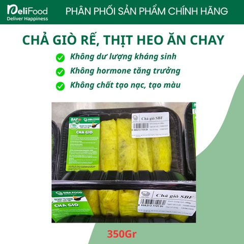 Chả giò SibaFood - khay 350g