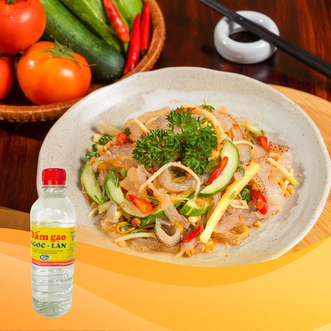 Dấm gạo Ngọc Lan - chai  500ml