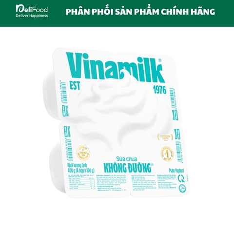 Sữa chua Vinamilk Nguyên bản Không đường