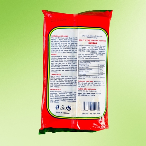 Mì Xào Cao Cấp Safoco - Túi 500G