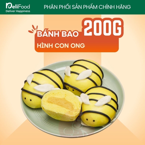 Bánh bao Thọ Phát nhân trứng sữa tạo hình con ong - túi 200g