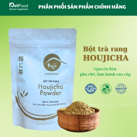 Bột Trà Rang Houjicha Powder - gói 100g