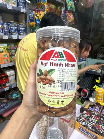 Hạt Hạnh Nhân - hộp 500g