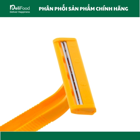 Dao cạo râu Gillette vỉ cán vàng + xanh FLEXI