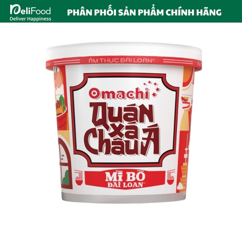 Mì Omachi quán xá Châu Á bò Đài Loan - Hộp 95g
