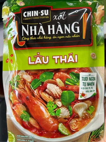 Xốt gia vị Chinsu Lẩu thái - Gói 180g