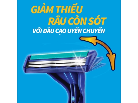 Dao cạo Gillette Flexi Blue II - Gói 7 cái