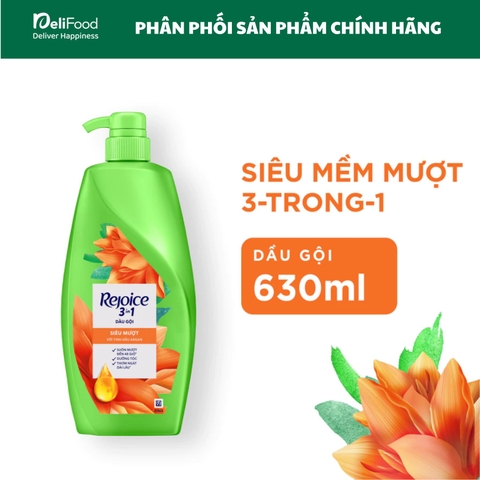 Rejoice Dầu gội Siêu Mượt - chai 630ml