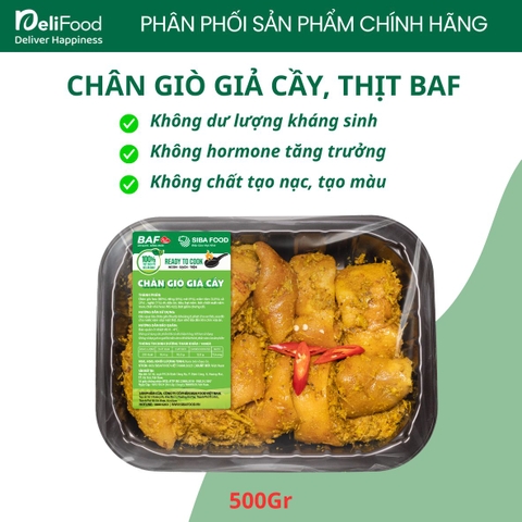 Chân giò giả cầy SibaFood - khay 500g