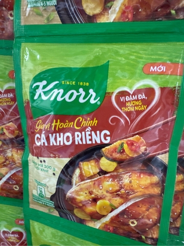 Gia vị cá kho riềng Knorr - Gói 28g