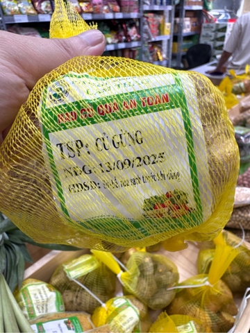 Gừng củ sạch Lâm Thao - Túi 200g