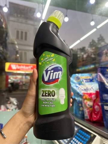 Vim vệ sinh Zero Hương Chanh - chai 750g