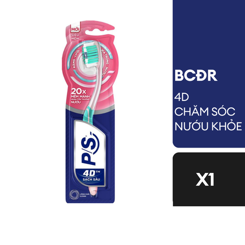 P/S bàn chải đánh răng 4D chăm sóc nướu