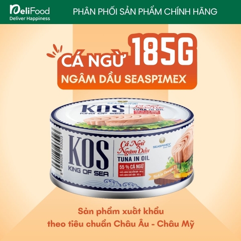 Cá ngừ ngâm dầu Seaspimex - Hộp 185g