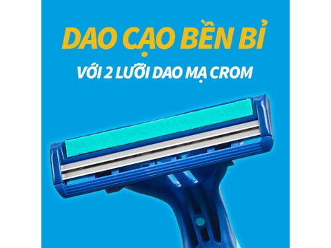 Dao cạo Gillette Flexi Blue II - Gói 7 cái