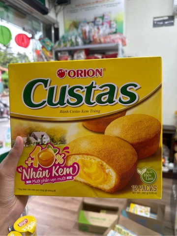 Bánh custas 12 gói nhỏ - hộp 282g