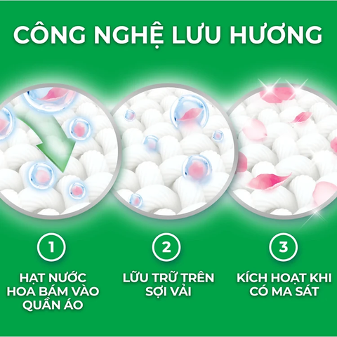 Nước Giặt Ariel Cửa Trên Ngăn Lem Màu hương Nắng sớm - Túi 3.57L