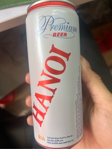 Bia HANOI Premium - Lon 330ml