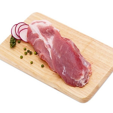 Nạc vai giòn heo BAF Meat (nạc dăm) - Khay 300g