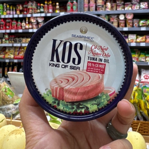 Cá ngừ ngâm dầu Seaspimex - Hộp 185g
