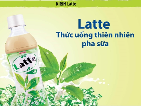 Kirin Latte vị Trà sữa - chai 440ml