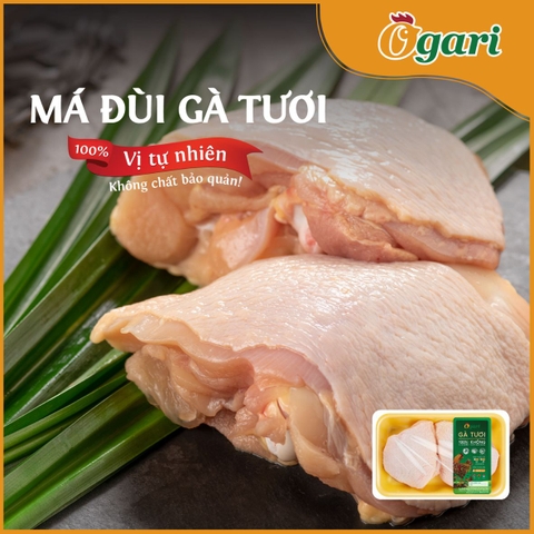 Má đùi gà tươi Ogari - Khay 400g (+/-)