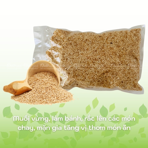 Vừng vàng rang chín SAN Food - Túi 190g