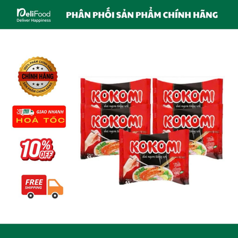 Mì Kokomi tôm chua cay - gói 65g