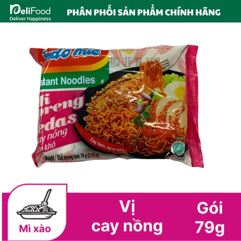 Mì Trộn Indomie Vị Cay Nồng - Gói 79g