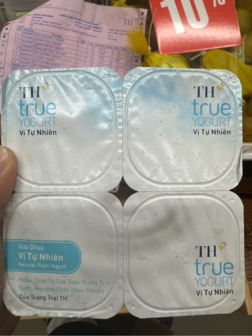 Sữa chua ăn vị tự nhiên TH - hộp 100g
