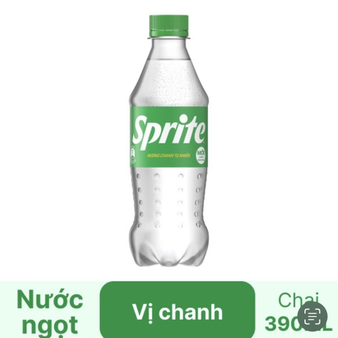 Sprite - chai 390ml