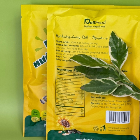Hướng dương Delifood - Túi 65g