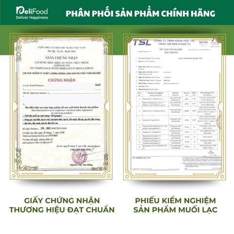 Muối lạc vừng vàng HAPI - Lọ thủy tinh 230g