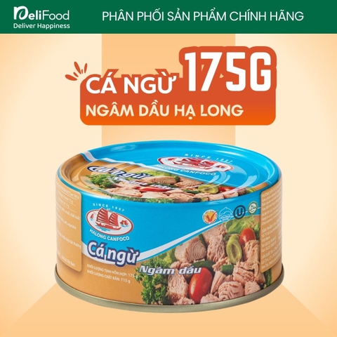 Cá ngừ ngâm dầu Hạ Long - 175g (115g thịt )