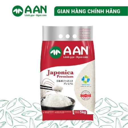 Gạo Nhật Japonica Premium AAn - Túi 5kg