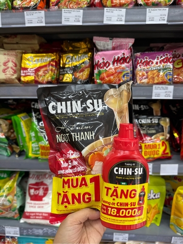 Hạt nêm Chinsu ngọt thanh xương hầm và rau củ - Túi 400g