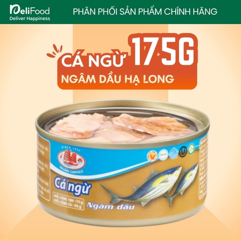 Cá ngừ ngâm dầu Hạ Long - hộp 175g ( 105g thịt )