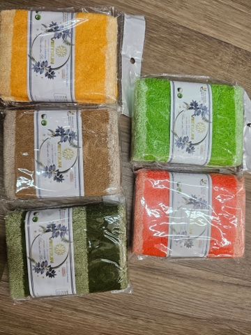 Khăn mặt cotton kẻ sọc Vietsun
