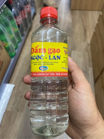 Dấm gạo Ngọc Lan - chai  500ml