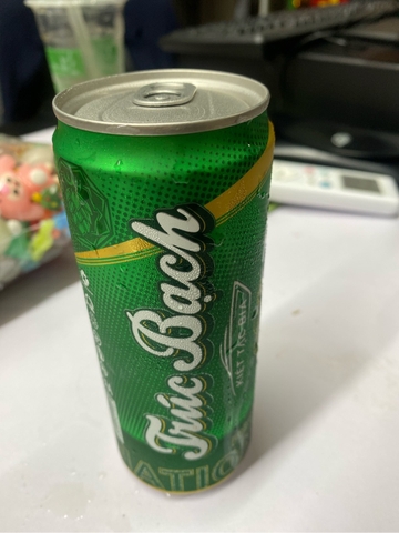 Bia Lon Trúc Bạch 330ml - Thùng 24