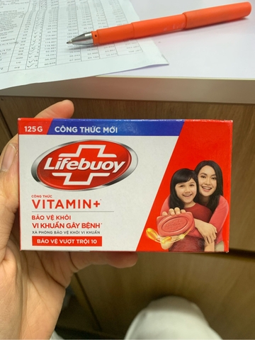 Lifebuoy Xà bông cục bảo vệ vượt trội - Hộp 125g