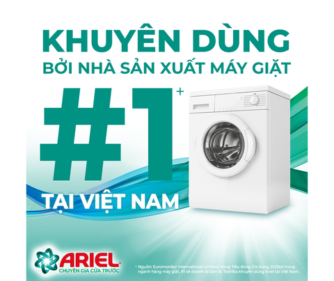 Nước Giặt ARIEL Chuyên Gia Cửa Trên Hương Downy Nước Hoa