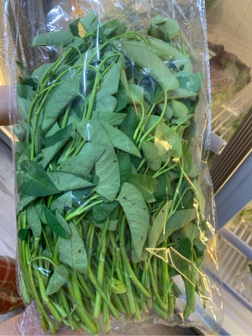 Rau muống sạch Vegetexco - túi 400g