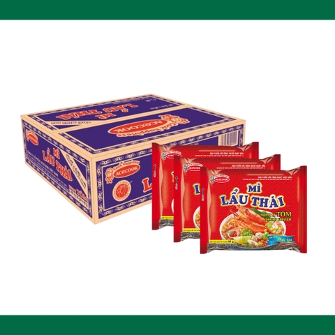 Mì lẩu Thái Acecook hương vị Tôm - gói 81g