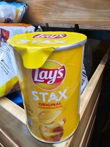 Bim bim Lay's STAX vị tự nhiên - Hộp 42g