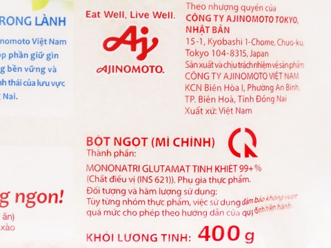 Bột ngọt Ajinomoto - 400g